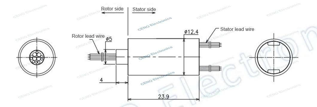 Integrated Slip Ring with Capsule for Low Temperature Environment