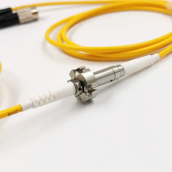 Оптический соединитель с низким уровнем перекрестных помех, вращающийся шарнир/кольцевой соединитель с одним каналом и военным стандартом