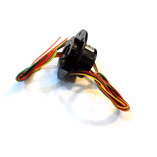 6-проводное контактное кольцо капсулы со сквозным отверстием для промышленного технологического оборудования